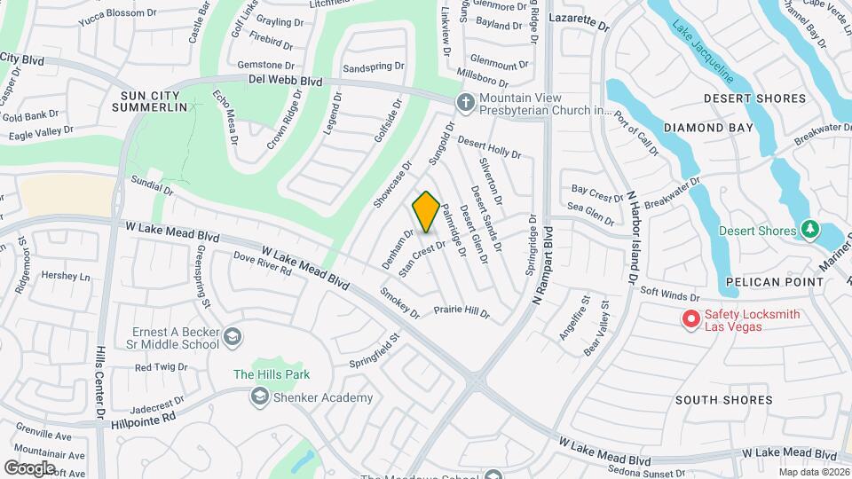 2504 Sunup Dr Map and Location Details