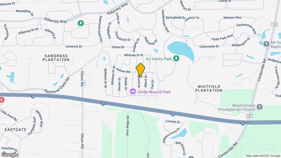 3245 Mound Dr Map and Location Details