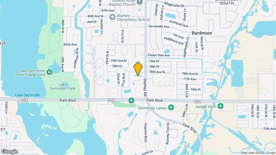 Bardmoor Pointe Map and Location Details