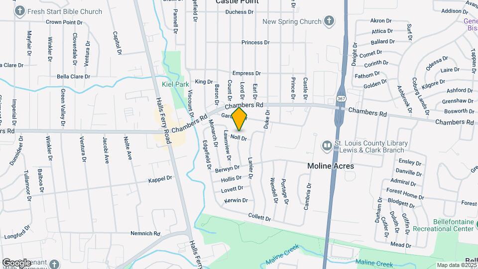 2321 Noll Dr Map and Location Details