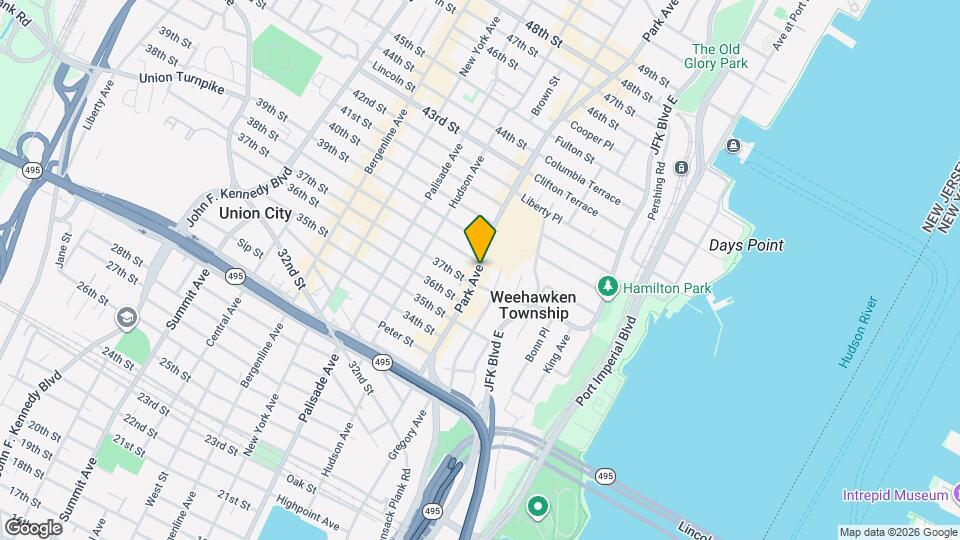 3718 Park Ave, Unit D2 Mapa y Detalles de la Ubicación