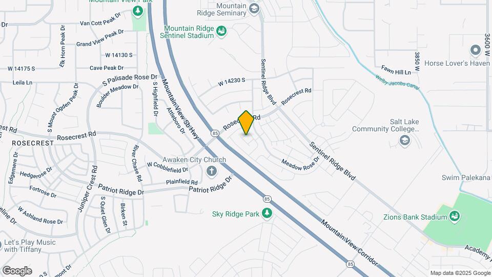 4455 Mountain Run Ln Map and Location Details