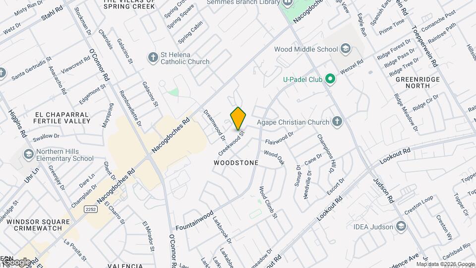 5719 Creekwood St Map and Location Details