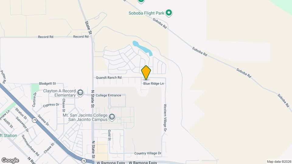 351 Blue Ridge Ln Map and Location Details