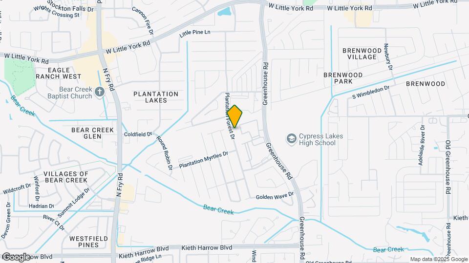 5714 Plantation Forest Dr Map and Location Details