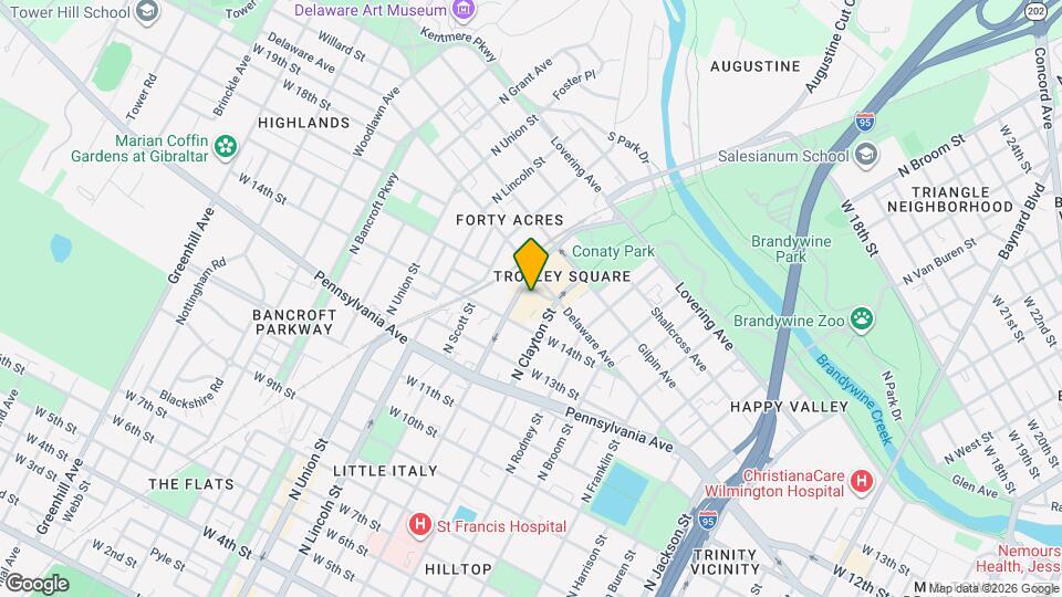 1616 W 16th St Map and Location Details