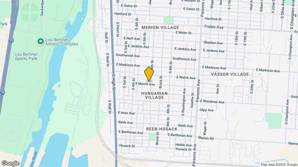 180 E Morrill Ave Map and Location Details