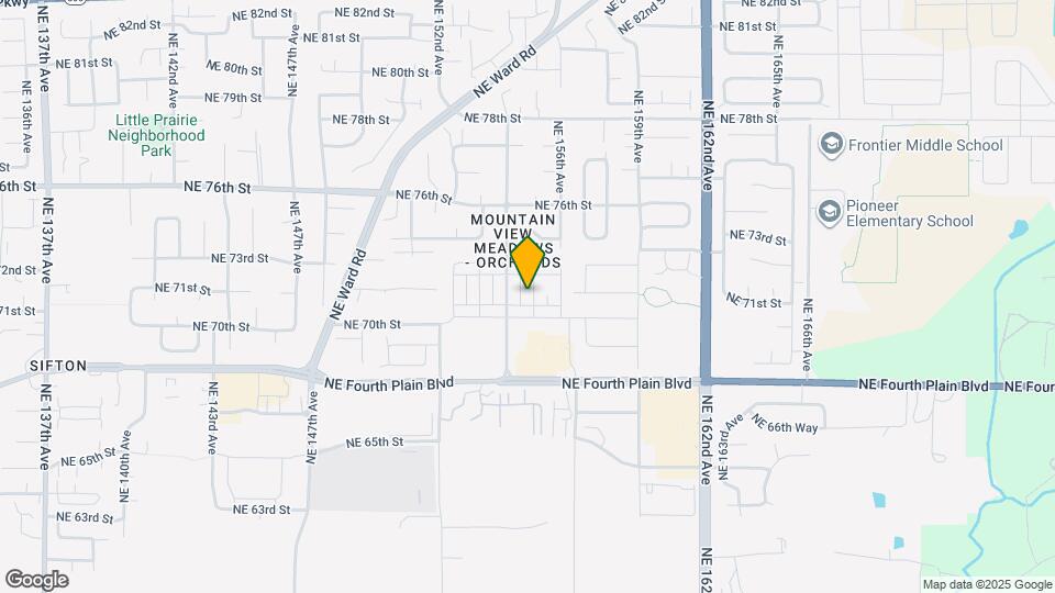 7042 NE 155th Pl Map and Location Details