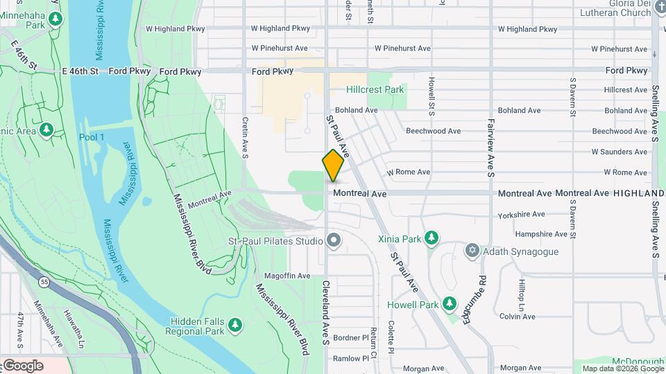 954 Cleveland Ave S, Unit 954 Mapa y Detalles de la Ubicación