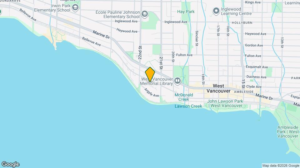 2150 Bellevue Ave Map and Location Details