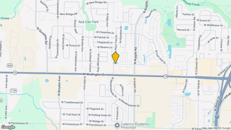 4236 W Sardinia Way Map and Location Details
