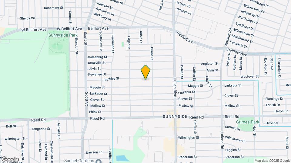 4512 Brinkley St Map and Location Details