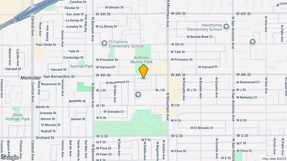 1234-1240 W Rosewood Ct Map and Location Details