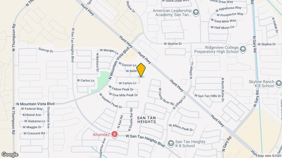 33757 N Wash View Rd Mapa y Detalles de la Ubicación