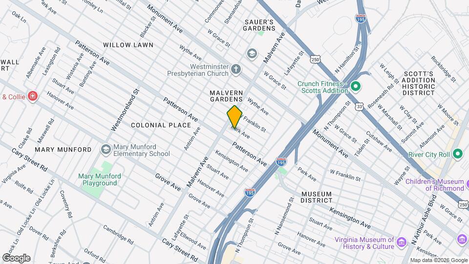 4007 Park Ave Map and Location Details