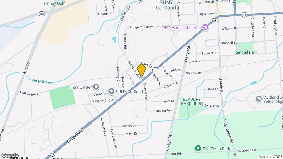 2 Broadway Ave Map and Location Details