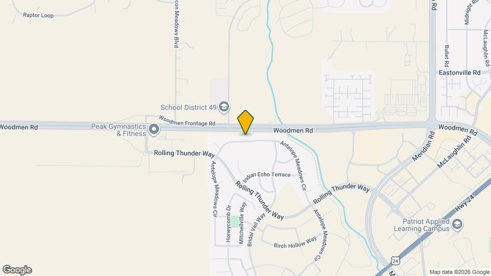 7505 Antelope Meadows Cir Map and Location Details