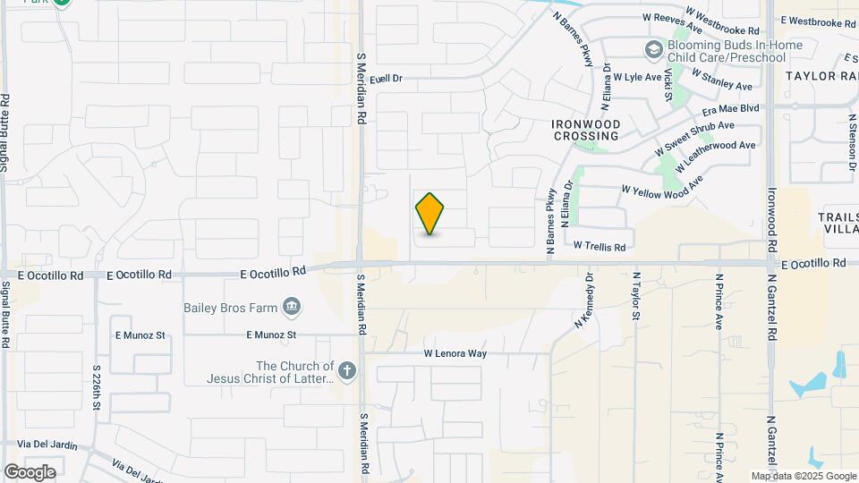 1518 W Crape Rd Map and Location Details