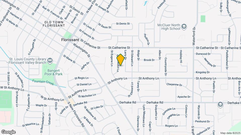 160 St Benedict Ln Map and Location Details