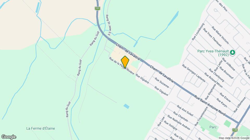 63 De La Petite-Rivière Rue Map and Location Details