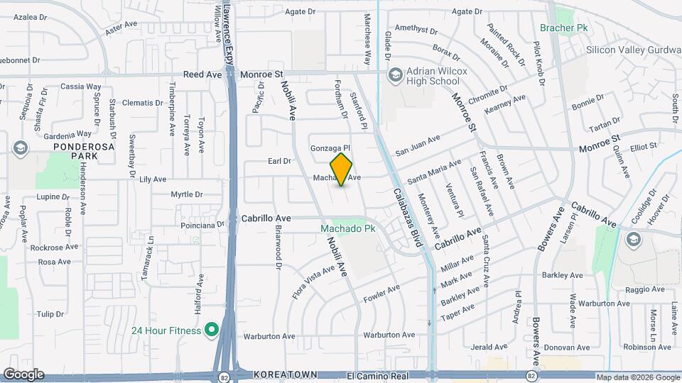 2112 Rockhurst Ct Map and Location Details