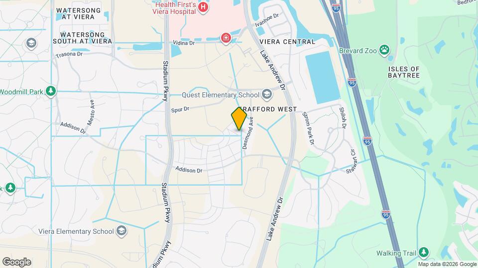 2225 Zuma Ln Map and Location Details