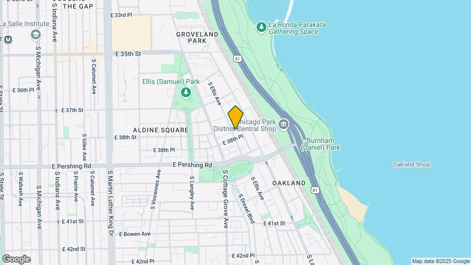 3817 S Ellis Ave Mapa y Detalles de la Ubicación