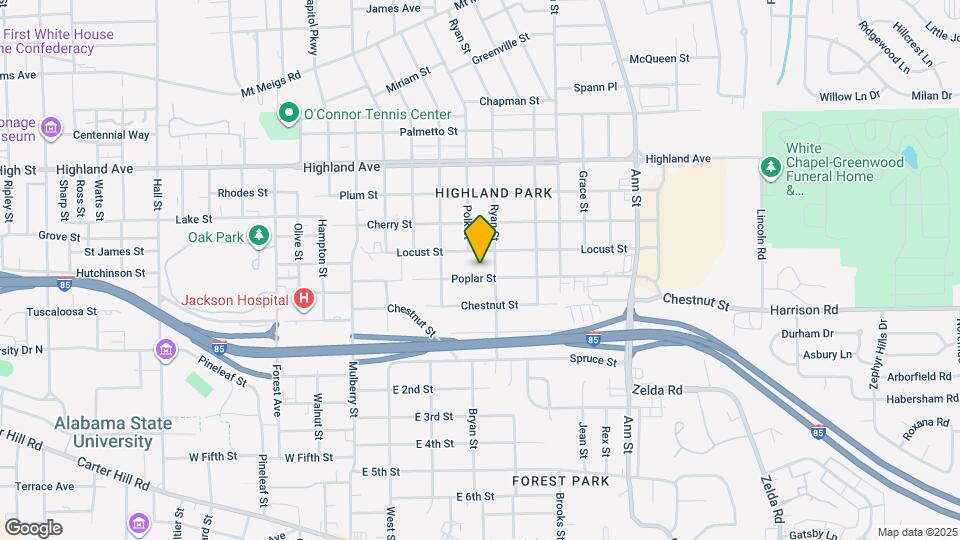 2409 Poplar St Mapa y Detalles de la Ubicación