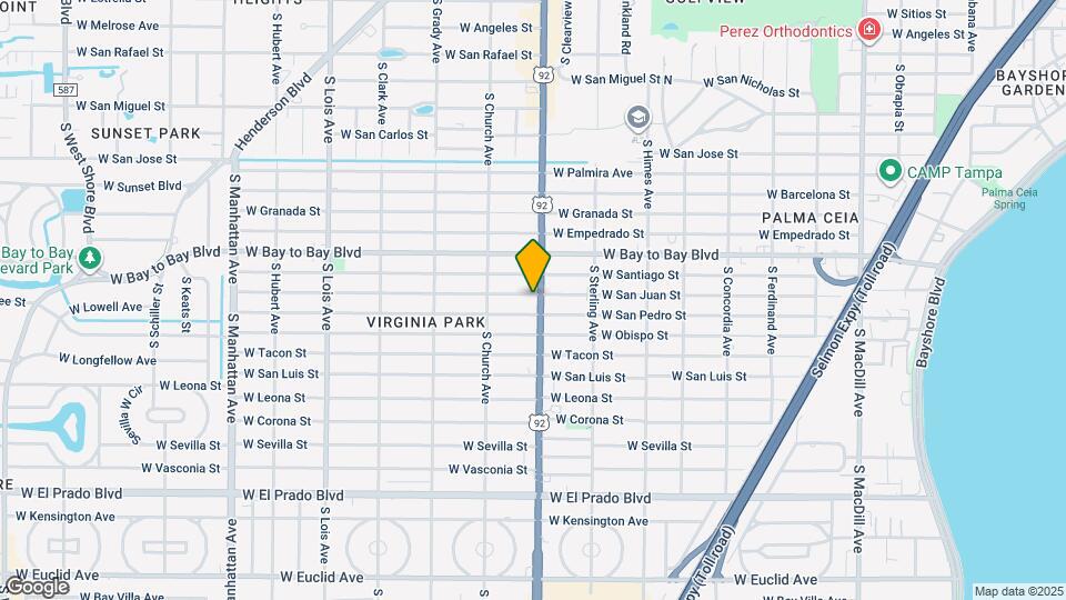 3802 W San Juan St Map and Location Details