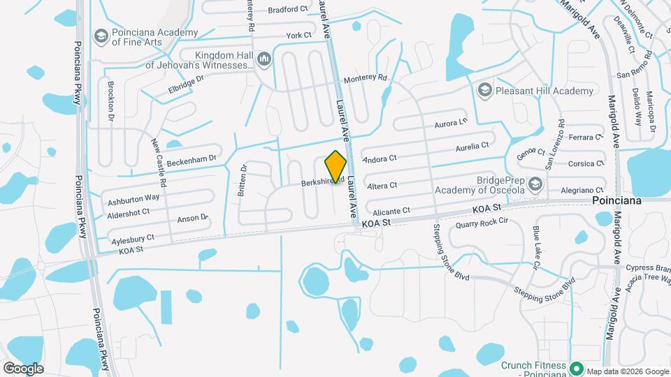 407 Bedlington Ct Map and Location Details
