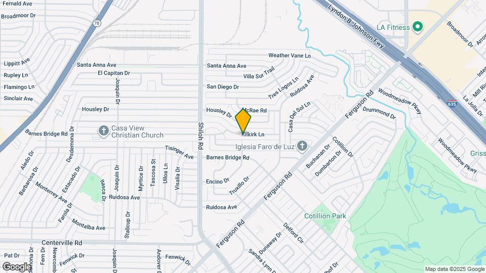 11662 Kilkirk Ln Map and Location Details