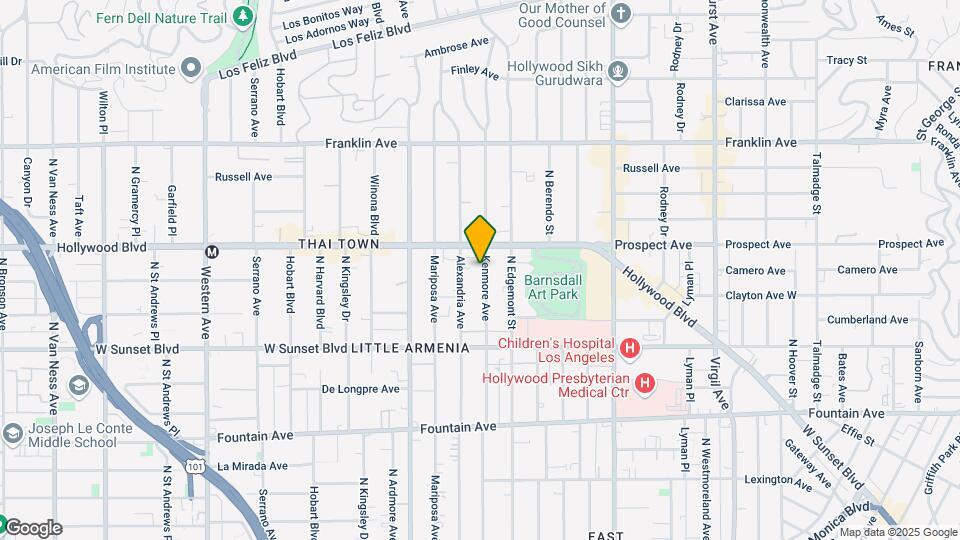 1635-37 Kenmore Ave Map and Location Details