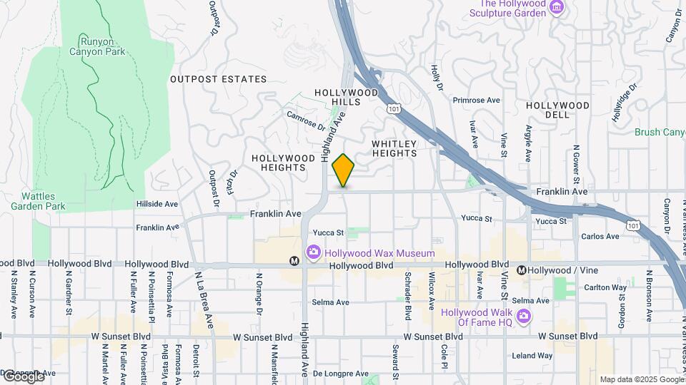 6703 Franklin Ave Map and Location Details