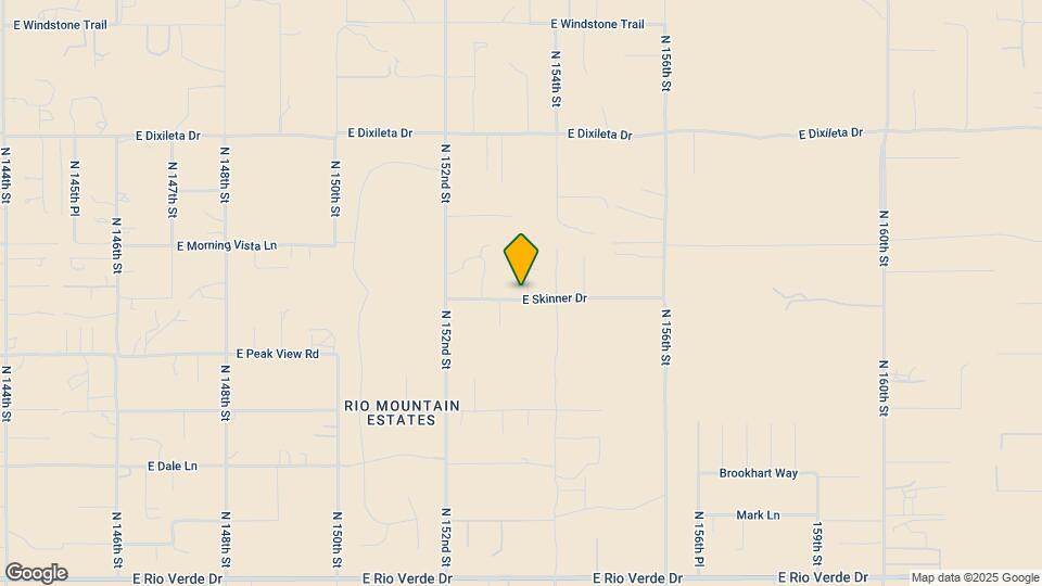 15320 E Skinner Dr Map and Location Details