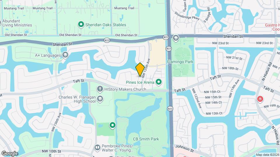 1861 NW 125th Terrace Map and Location Details