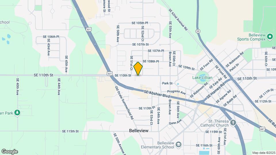 5220 SE 110th St Map and Location Details