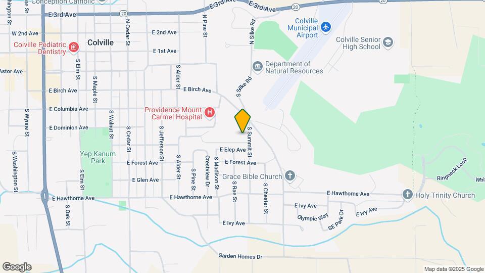 542 S Summit St Map and Location Details