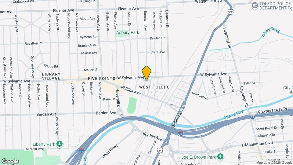 3946 Burnham Ave Map and Location Details