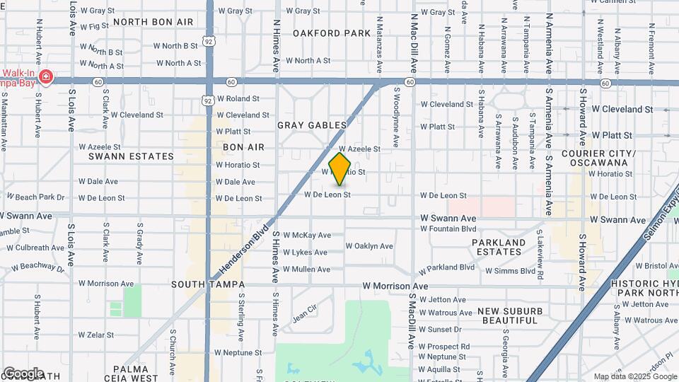 527 S Lincoln Ave Map and Location Details