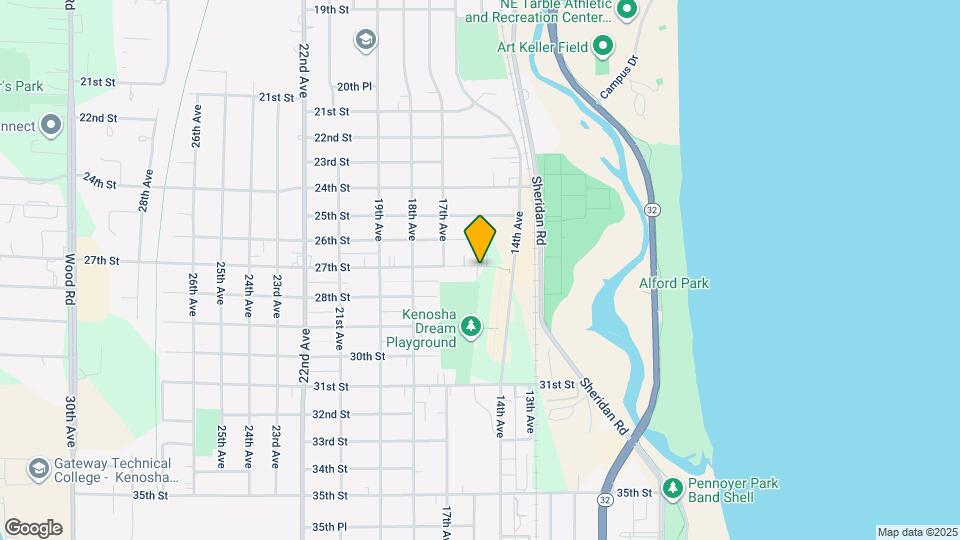 1509 27th St Map and Location Details