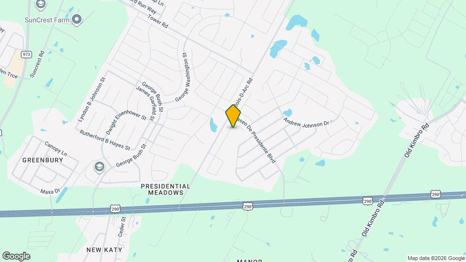 13405 Clara Martin Map and Location Details