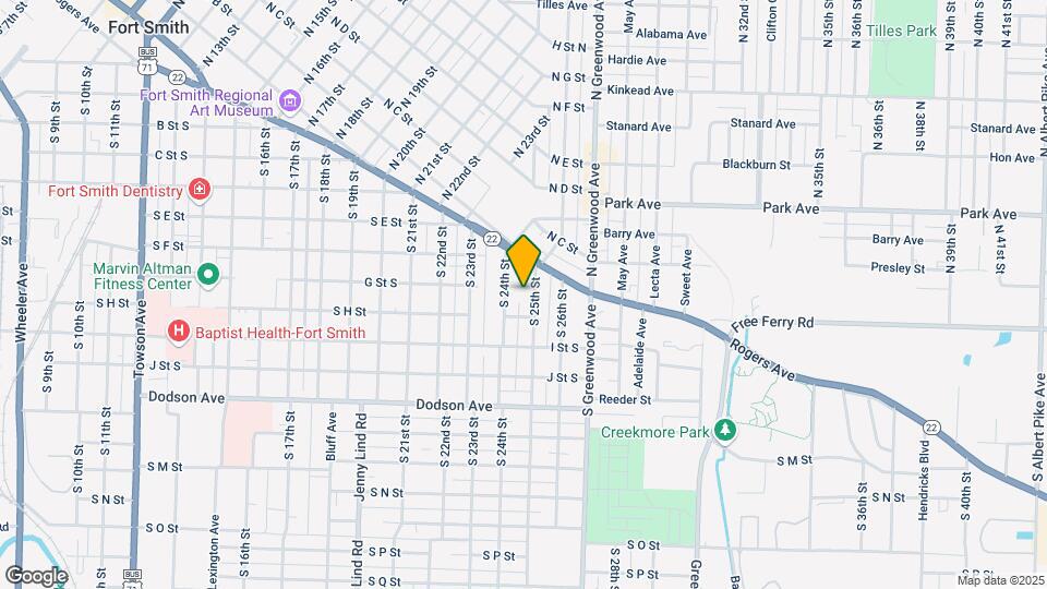 MF-11-Magnolia Place Apartments Map and Location Details