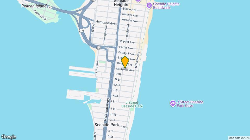 37 Lafayette Ave Map and Location Details