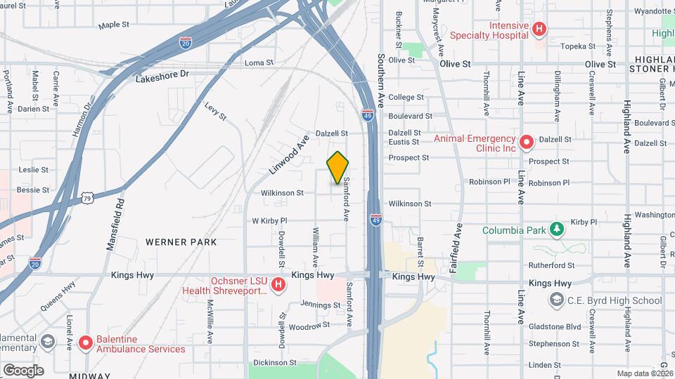 1316 Wilkinson St Map and Location Details