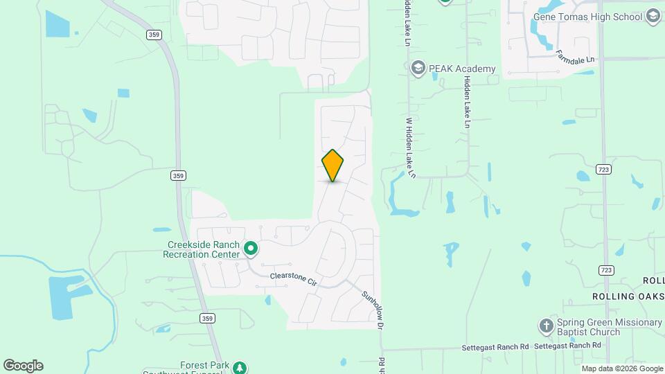 9858 Copper Ranch Trail Map and Location Details