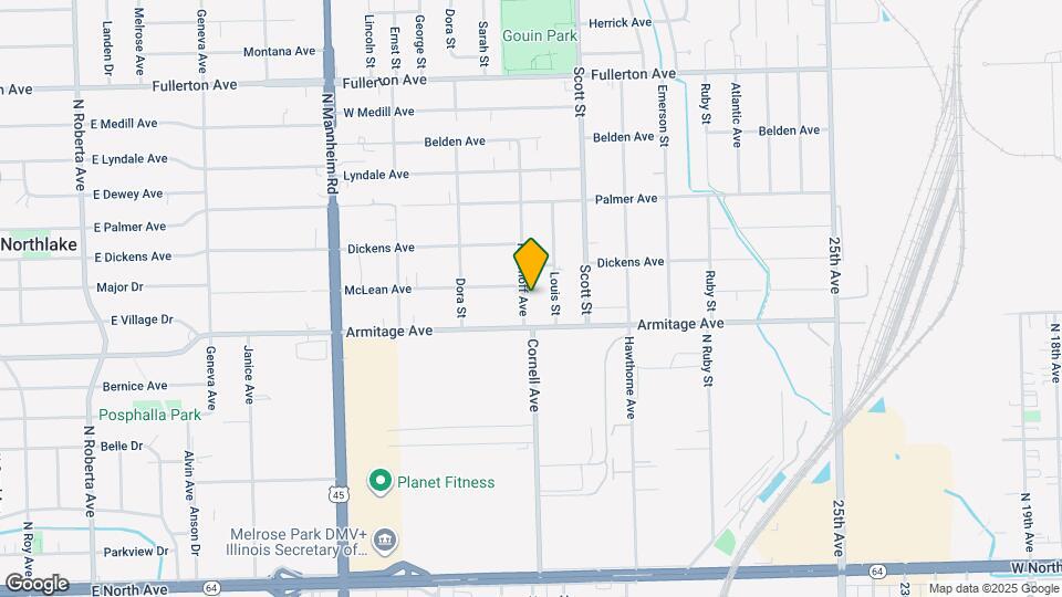 2021 Kirschoff Ave Map and Location Details