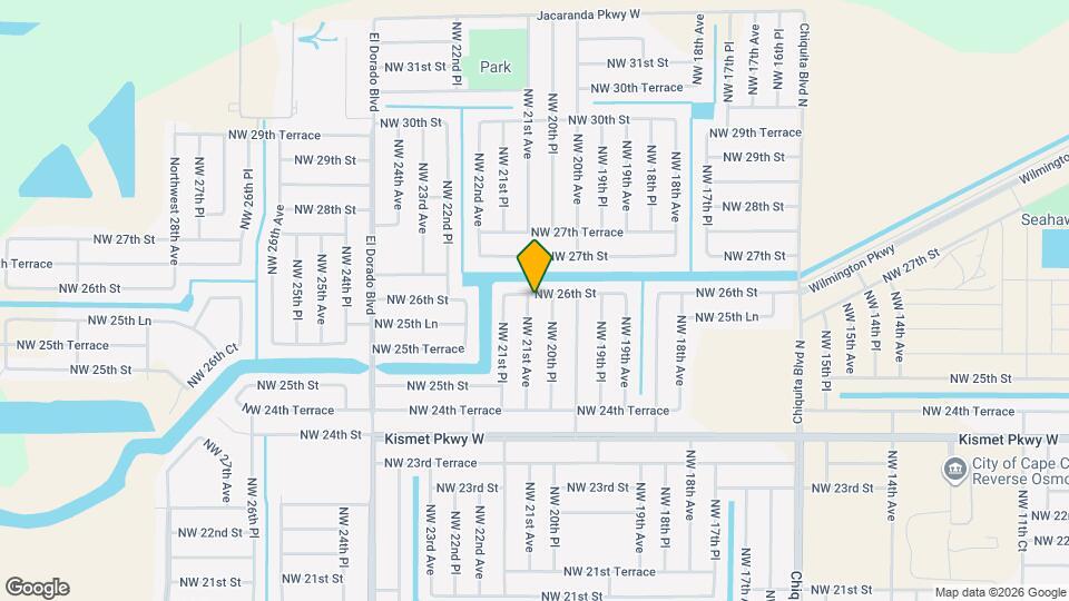 2553 NW 21st Ave Map and Location Details