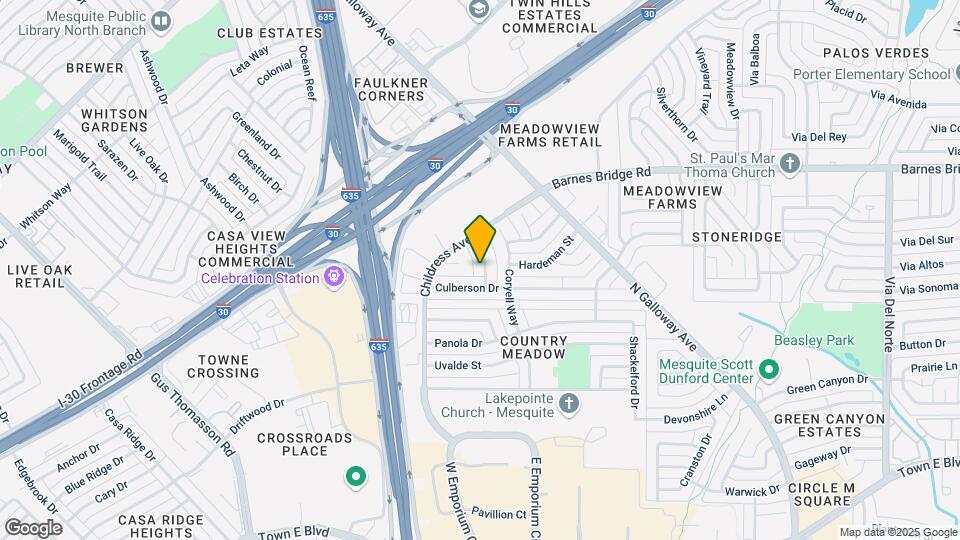 4231 Karnes Dr Map and Location Details