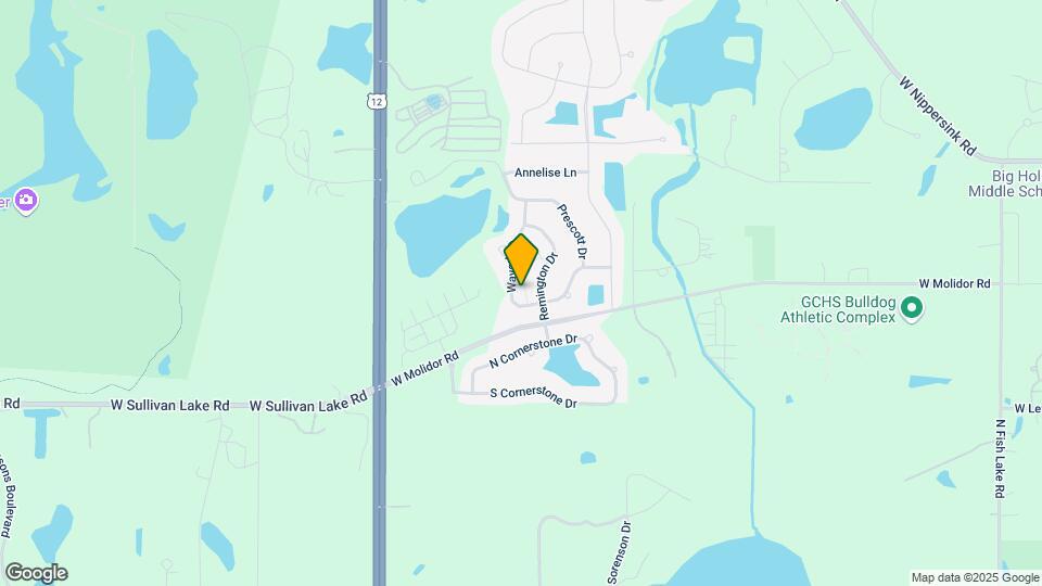 1215 Waverly Dr Map and Location Details