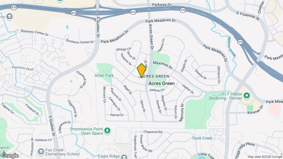 660 Omega Ln Mapa y Detalles de la Ubicación